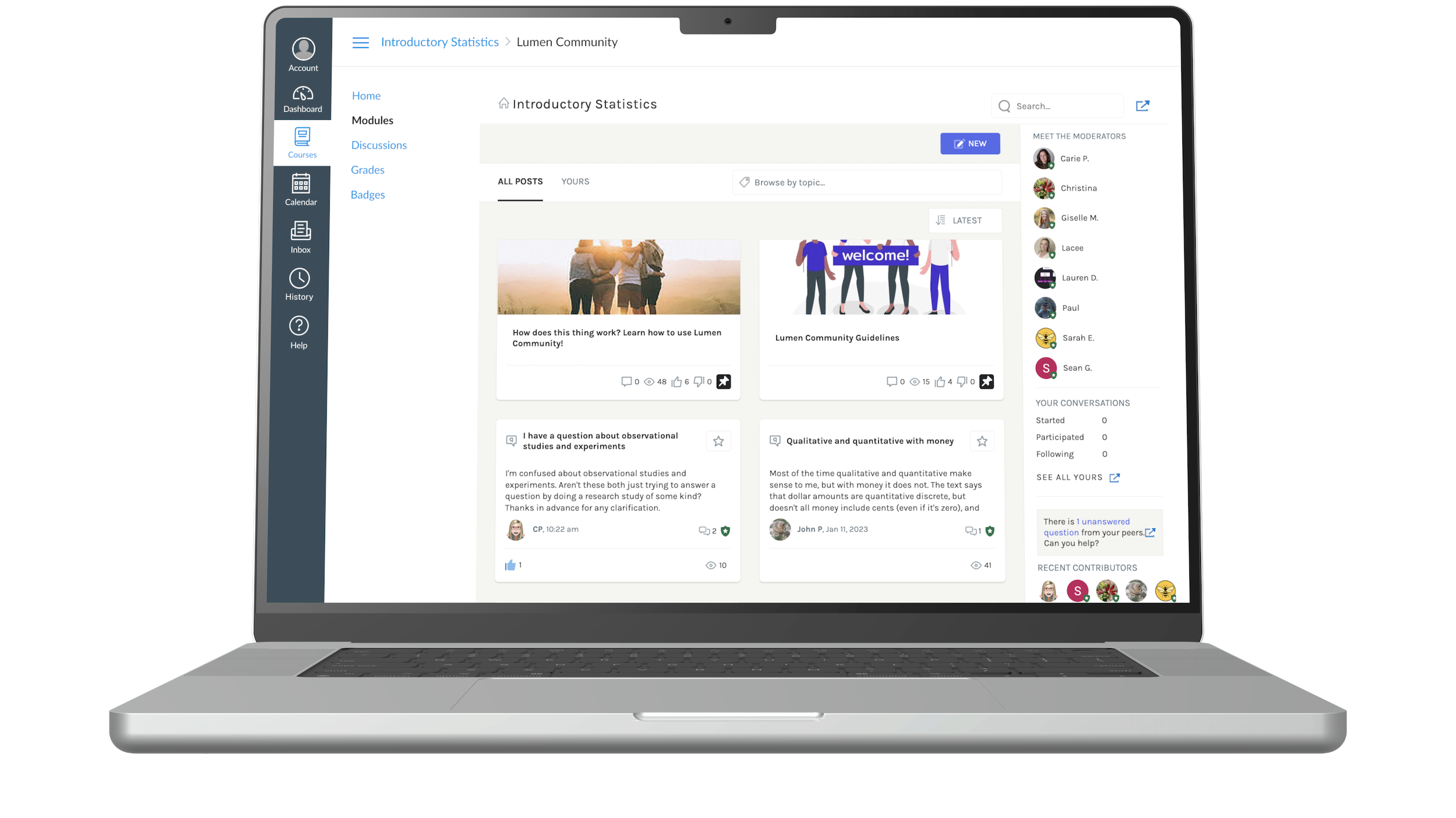 Lumen one demo sign up